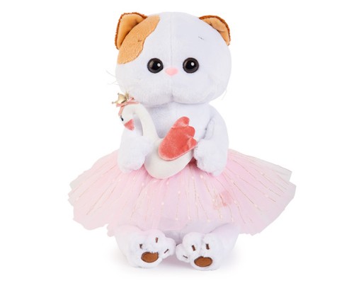 Кошка Ли-Ли балерина с лебедем