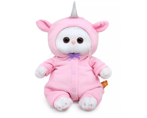 Кошка Ли-Ли BABY в комбинезоне "Единорог"