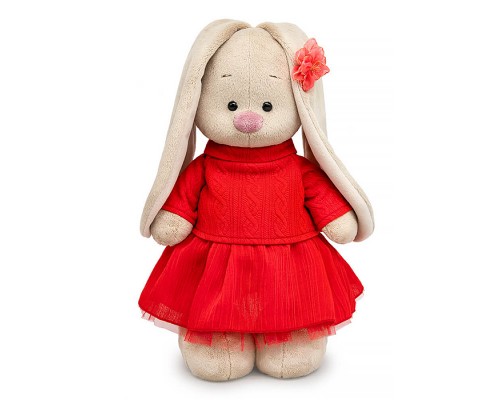 Зайка Ми в маково-красном комплекте (большой)