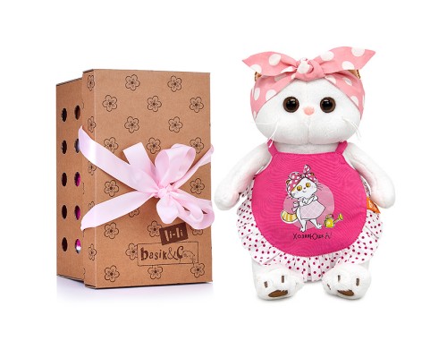 Кошка Ли-Ли "Хозяюшка" в фартуке