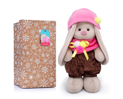 Зайка Ми в штанишках и снуде (большой)