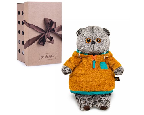 Кот Басик в анораке