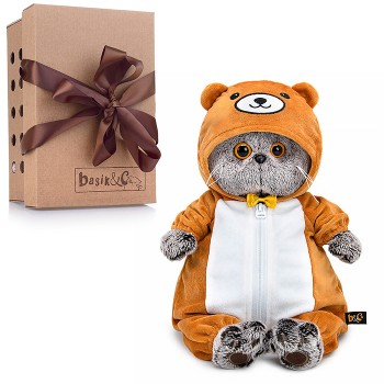 Кот Басик в кигуруми "Медвежонок"