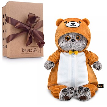 Кот Басик в кигуруми "Медвежонок"