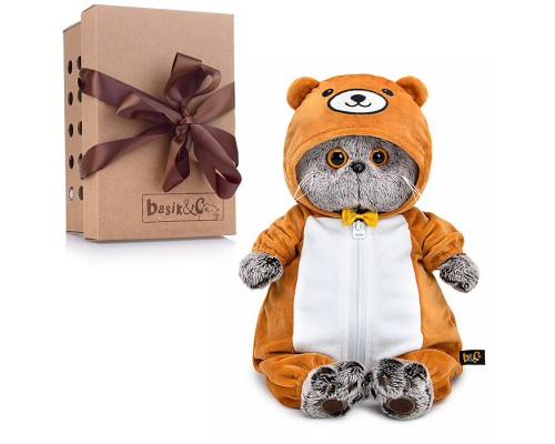 Кот Басик в кигуруми "Медвежонок"