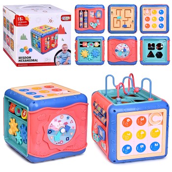 Куб развивающий "Чудо-куб" в коробке
