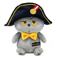 Кот Басик "Наполеон" 16 см
