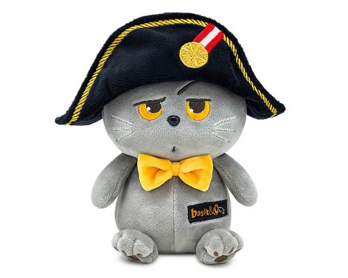 Кот Басик "Наполеон" 16 см