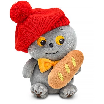 Кот Басик "Бонжур" 16 см