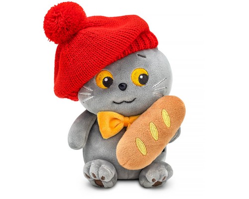 Кот Басик "Бонжур" 16 см