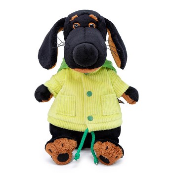 Собака Ваксон в вельветовой куртке