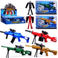 Робот трансформирующийся в оружие, в коробке