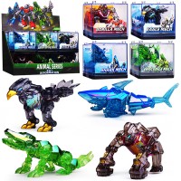 Робот трансформирующийся в фантастических животных, в коробке