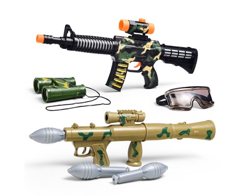 Набор военного "Защитник" в сетке