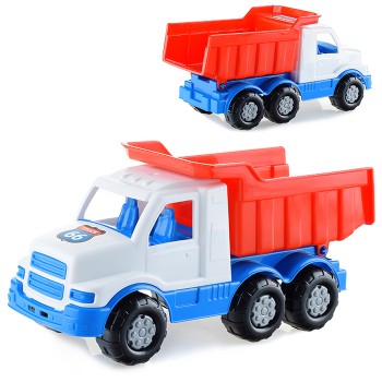 Автомобиль-самосвал "Гоша" (бело-синий)