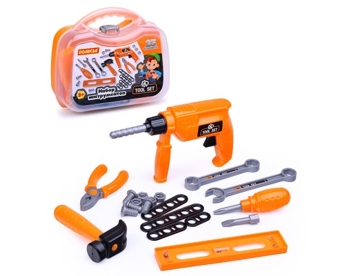 Набор инструментов №35 (23 элемента) (в чемоданчике среднем)