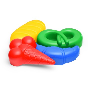 Формочки (мороженое + пирожок + крендель + рогалик)