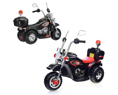 Детский электромотоцикл ROCKET &laquo;Чоппер&raquo;,1 мотор 20 ВТ, черный