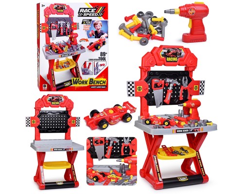 Набор инструментов "Механик" ( цвет красный) в коробке