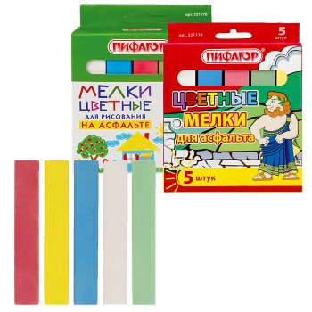 Набор мелков (5 цветов)