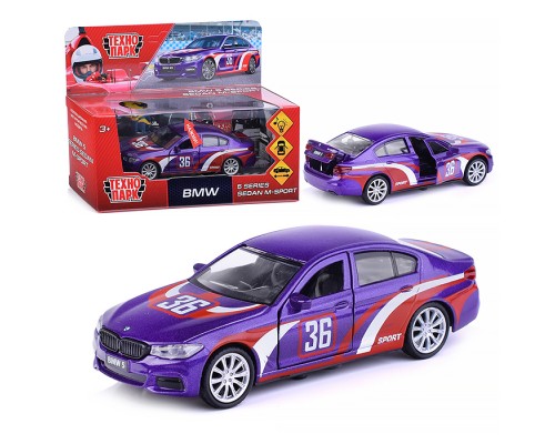 Машина металл BMW 5-ER Sedan M-Sport, 12 см, (откр. двери,свет-звук ) в коробке