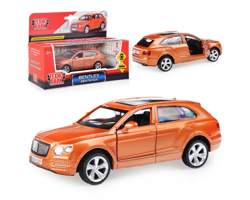 Машина металл Bentley Bentayga 1:45, (открыв. двери) инерц., в коробке