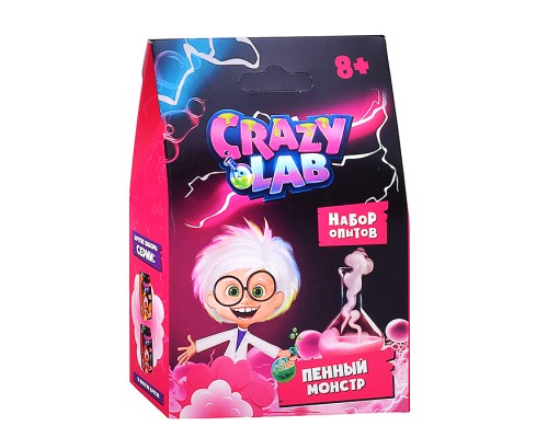 Игрушка для детей: Научно-познавательный набор "Пенный монстр" модели Crazy Lab
