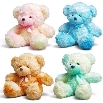 Мягкая игрушка "Медвежонок с бантиком" 18 см