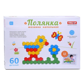 Мозаика Полянка (d60мм/60 дет.)