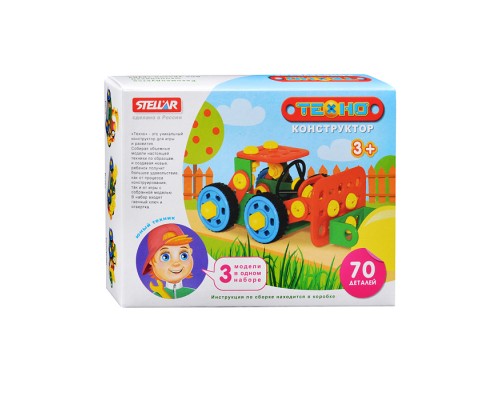 Конструктор Техно Бульдозер (70)