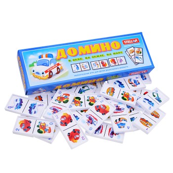 Домино №17 "В небе, на земле, на море"