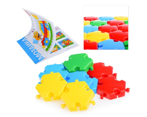 Мозаика Полянка (диаметр 60мм/26 деталей), в п/пакете