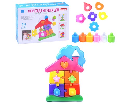 Логическая игрушка "Дом"