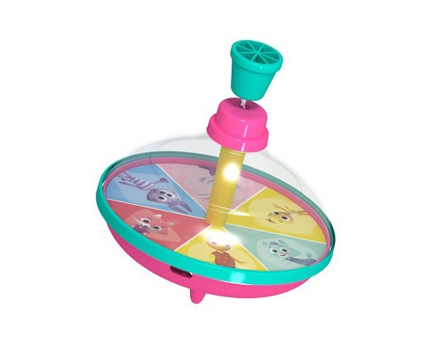 Юла прозрачная "Цветняшки"