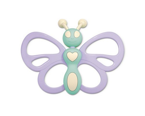 Погремушка-прорезыватель "Бабочка" Коллекция "Бисквит"