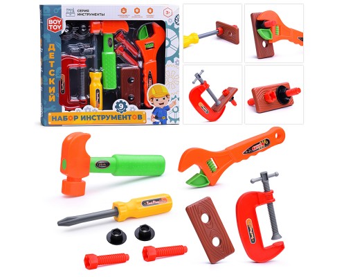 Набор инструментов "Детский" в коробке