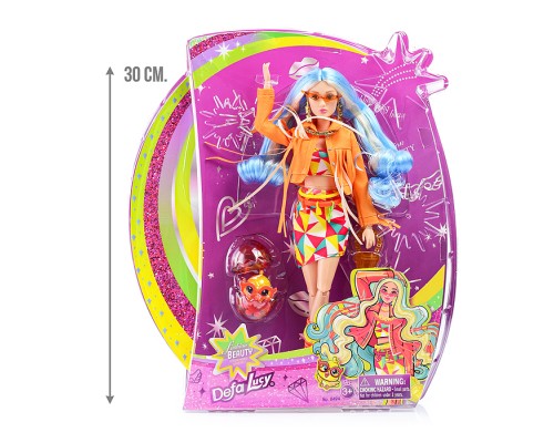 Кукла "Прекрасная леди" на листе