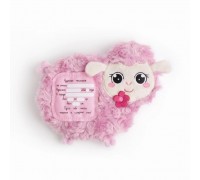 Игрушка 3 в 1 с вишнёвыми косточками (Овечка с метрикой)