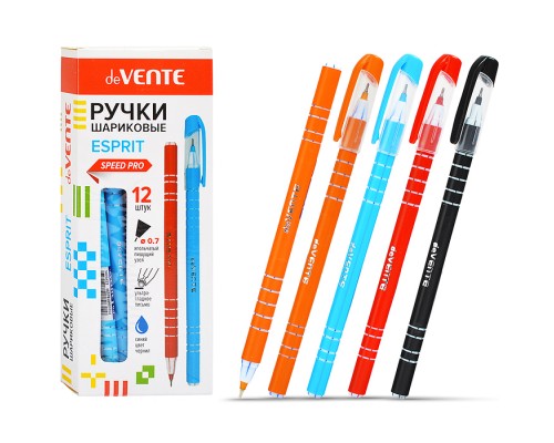 Ручка шариковая "Esprit" серия Speed Pro, d=0,7 мм, ультра гладкое письмо, синяя