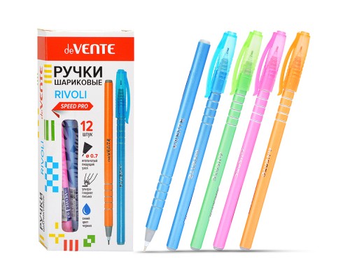 Ручка шариковая "Rivoli" серия Speed Pro, d=0,7 мм, ультра гладкое письмо, синяя