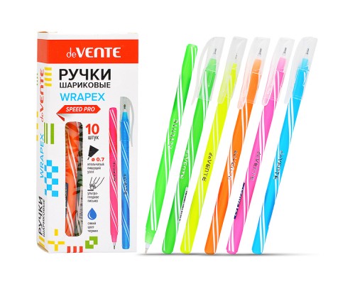 Ручка шариковая "Wrapex" серия Speed Pro, d=0,7 мм, ультра гладкое письмо, синяя