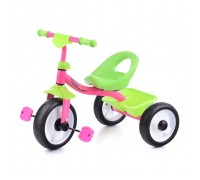 Велосипед  3-х колесный, салатово/розовый
