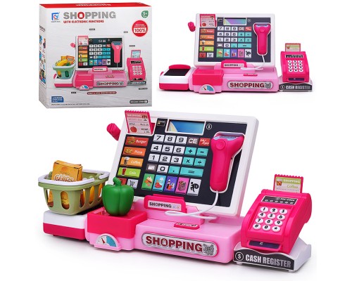 Игровой набор "Касса. Магазин дома" с аксессуарами, в коробке
