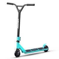 Самокат трюковый ROCKET,колеса PU/пластик 100 мм,ABEC 7, бирюзовый (в пакете)