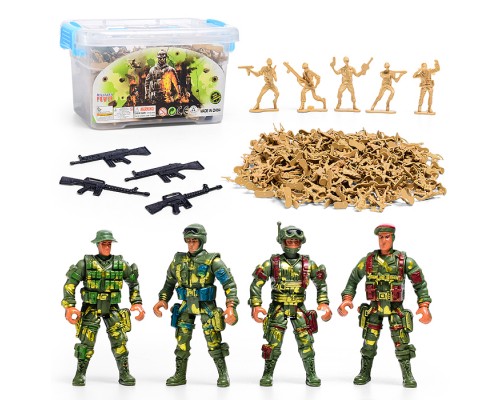 Набор солдатиков"Непобедимый отряд" в коробке