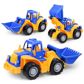 Трактор "Богатырь" с грейдером