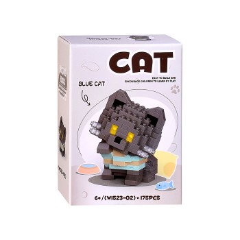 Конструктор "Кошка" (175 дет.) в коробке