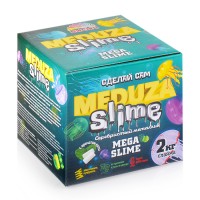 Набор для опытов и экспериментов "Медуза слайм" Серебристый металлик"