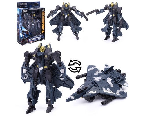 Робот трансформирующийся в самолет, в коробке