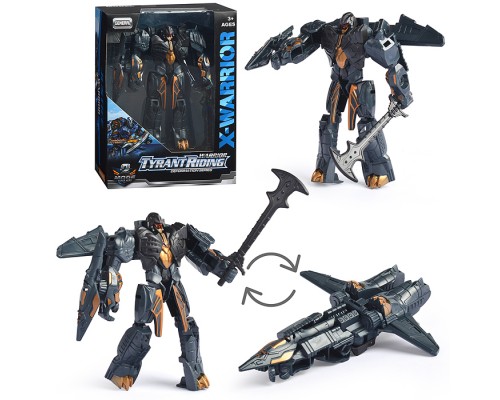 Робот трансформирующийся в истребитель, в коробке